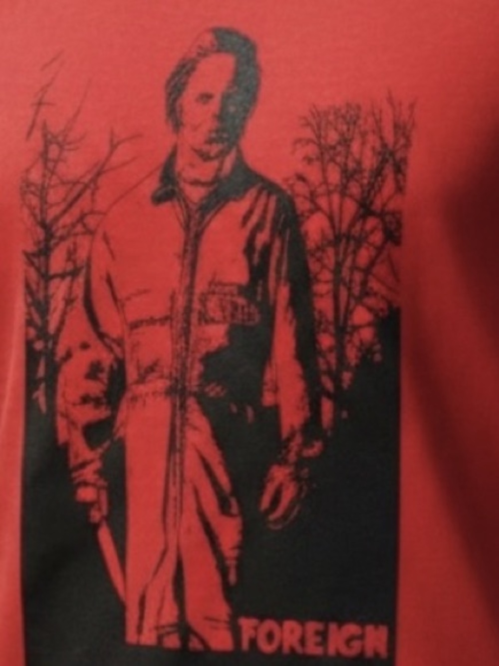 3 for $27 Foreign NWOT Red Short Sleeve Tee with Graphic